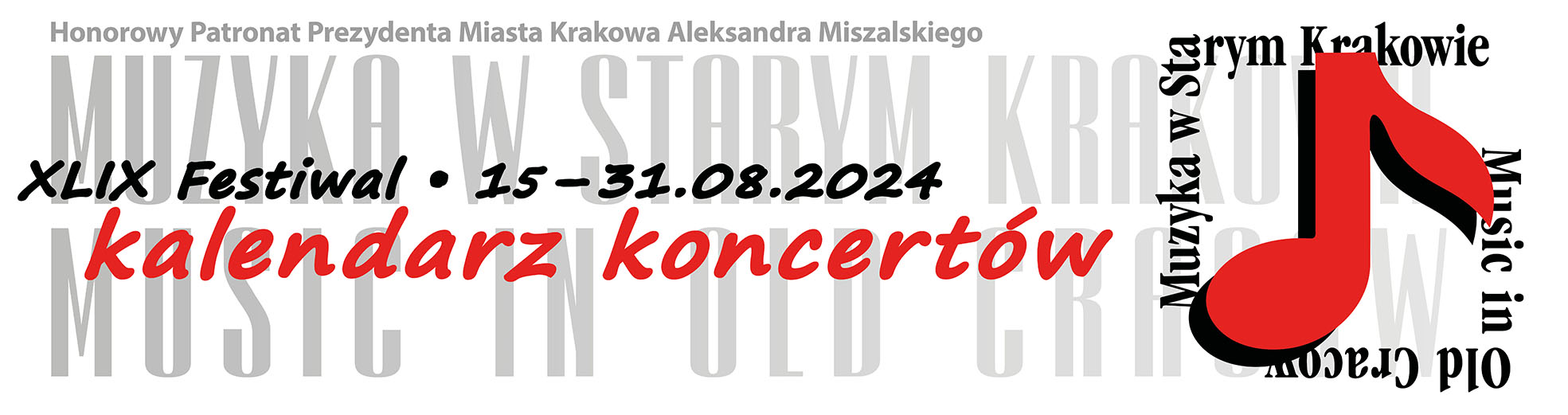 Muzyka w Starym Krakowie 2020 kalendarz koncertów